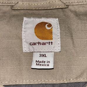 carhartt カーハート メキシコ製 3XL 大きいサイズ カバーオール ワークジャケット ブルゾン ダック地の画像6