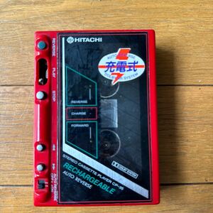 【ジャンク】ステレオ カセット プレーヤー HITACHI CP-35 日本製 不動