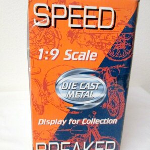 その3 デッドストック 1/9 スピードブレイカー ダイキャストメタル バイク SPEED BREAKER BIKEの画像7