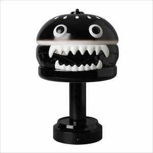 送料込 UNDERCOVER×MEDICOMTOY HAMBURGER LAMP アンダーカバーハンバーガーランプメディコムトイブラック