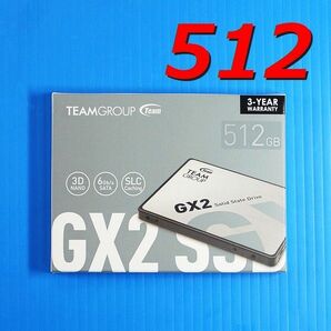 【SSD 512GB】TEAMGROUP GX2 T253X2512G0C101