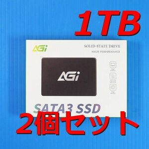 【SSD 1TB 2枚セット】AGI AI238 AGI1K0GIMAI238