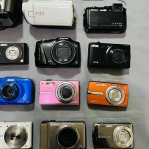 ●1円~Canon/CASIO EXILIM/SONY/オリンパス/Nikon/RICOH等その他コンパクトデジタルカメラ/ビデオカメラ 大量まとめ売り●の画像4