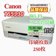 P02563 Canon プリンター TS5330 印刷枚数250枚！！_画像1