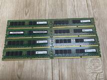 #9622-0314 ☆8枚SET☆ SAMSUNG 1Rx4 PC3L-12800R 8GB RAM ECC Registered DIMM 発送サイズ:60予定_画像2