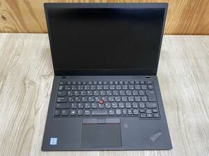 #0123-0305−J セットアップ済み Lenovo レノボ ThinkPad X1Carbon ( CPU: Corei5-8265U / RAM:8GB / SSD:256GB ) 発送:100予定