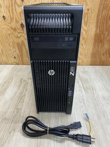 #5724-0305 HP Z620 CPU:Xeon E5-2620 (6Core) x2 / RAM:24GB / HDD:450GB (SAS)/ GPU:Quadro410 workstation shipping :140+ expectation 