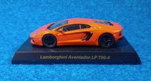 【ミニカー】京商1/64 Lamborghini4 Aventador LP700-4 ランボルギーニ アヴェンタドール KYOSHO_画像1