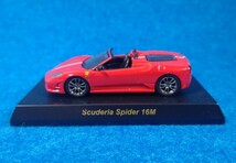 【ミニカー】京商1/64 Ferrari8 Scuderia Spider 16M フェラーリ スクーデリア スパイダー KYOSHO_画像2