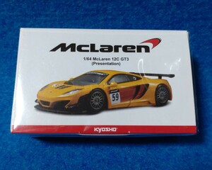 【ミニカー】京商1/64 ラストトレジャー賞 McLaren 12C GT3 (Presentation) マクラーレン KYOSHO