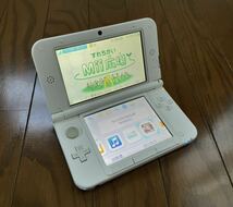 ニンテンドー 任天堂　3DS LL ミントxホワイト 中古　ジャンク扱い_画像4