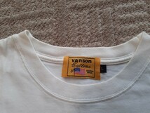 ◆Vanson Leathers バンソンレザーズ スカルTシャツ AMERICAN LEGEND 美品 送230円◆ _画像5