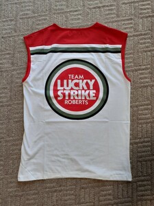 *TEAM LUCKY STRIKE ROBERTS безрукавка специализированный магазин ta kai производства K* осел -tsu Yamaha подлинная вещь отправка 230 иен *