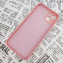 iPhone 14Plus シリコンケース [09] ピンク (5)_画像2