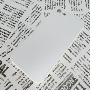 iPhone 7/8/SE ガラス背面シリコンケース [24]ホワイト (5)