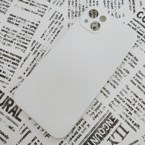 iPhone 14Plus シリコンケース [05] ホワイト (2)