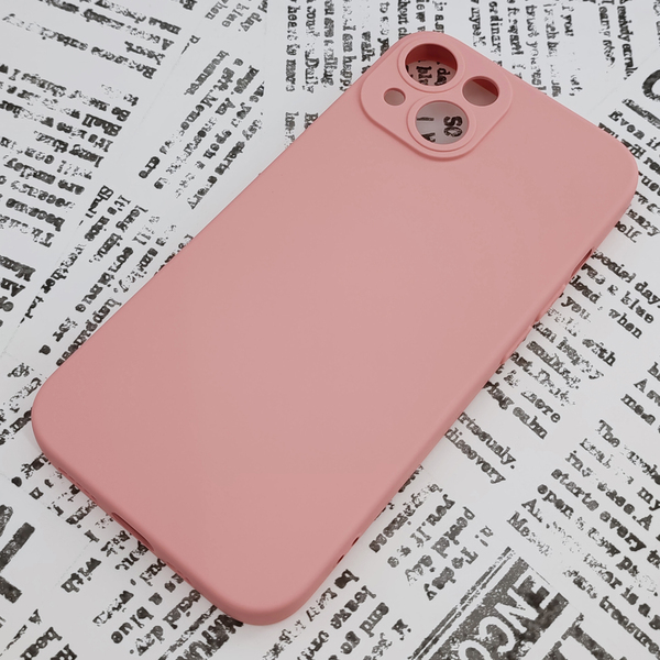iPhone 14 シリコンケース [09] ピンク (3)