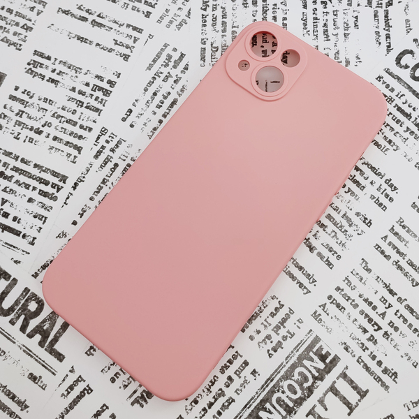 iPhone 14Plus シリコンケース [09] ピンク (3)
