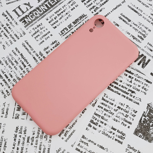 iPhone XR シリコンケース [09] ピンク (3)