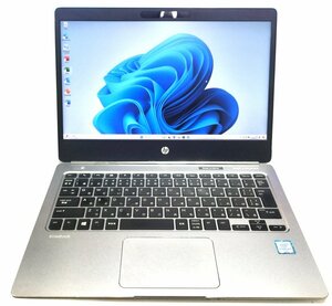 【今すぐ使える】HP EliteBook Folio G1 W9F85AV Core m3-6Y30 / 8GB / 新品SSD / W11p / Office2019