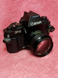  美品　Canon New F1 FD 50mm F1.2 AE　Finder　キャノン　ファインダー　