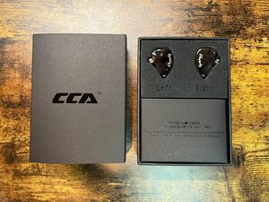 【28日まで限定値引/極美品】CCA Rhapsody 有線イヤホン 4BA+2DDハイブリッドイヤホン スイッチ付 マイク無し