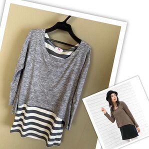 ボーダーチュニック