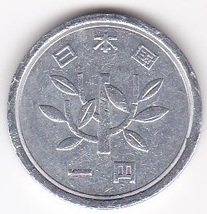 ☆☆☆1円アルミ貨昭和62年★_画像2