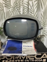 ナショナルの昔のテレビです。懐かしい一品です。箱付きです。保証書、取説あります。保証書は期限切れてます。なかなかない箱付きです。_画像3