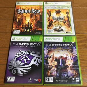 XBOX360 / Saints Row セインツロウ 1 〜 4 セット　Ⅳ