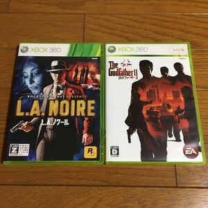 XBOX360 ゴッドファーザー 2 & L.A. NOIRE L A ノワール セット