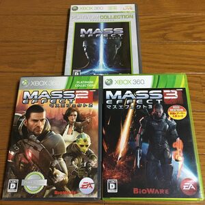 XBOX360 Mass Effect マスエフェクト 1 2 3 完結 セット