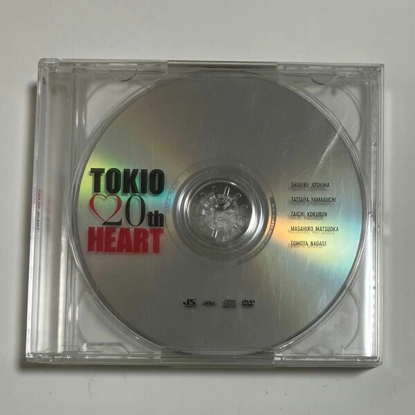 CD TOKIO 20th HEART 初回限定版2 2CD + DVD トキオ 20周年