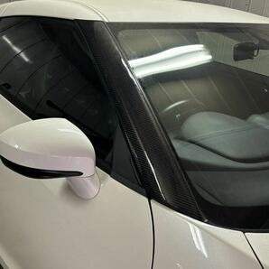 売り切り R35 GTR GT-R カーボン ピラーガーニッシュ 新品の画像6