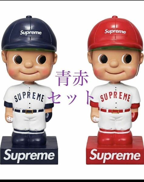 【新品 青赤セット 23SS Bobblehead】 supreme ボブルヘッド 首振り人形 野球 大谷翔平