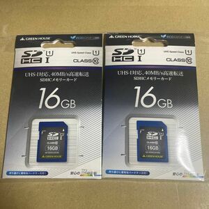 GH-SDHCUA16G （16GB）2枚セット