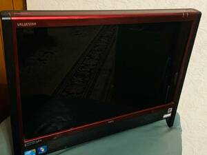 NEC VALUESTAR one body PC PC-VN770WG6R operation goods B-CAS card have cranberry red 