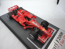 ガレージロム Flat out完成品 フェラーリF2008(バーレーンTest)1/43 ライコネン_画像3