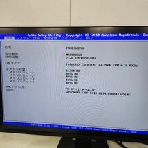 FUJITSU ESPRIMO DH70/EN i7-2600 3.40GHz RadeonHD6570 RAM16GB HDD2TB BDドライブ Windows10 デスクトップPC【NK5877】_画像8