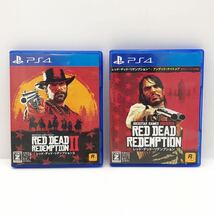PS4 レッドデッドリデンプション Ⅱ RED DEAD REDEMPTION ゲーム ソフト ピーエスフォー 2点セット【NK5902】_画像1