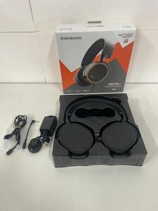 STEELSERIES有線ゲーミングヘッドセット Arctis５Black【NK5743】