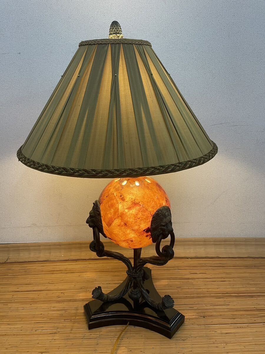 Retrait direct uniquement MAITLAND SMITH Lampe de table UK Finest Sculpture Classic Handmade Fukuoka [NK5744], éclairage, lampe de table, support de table