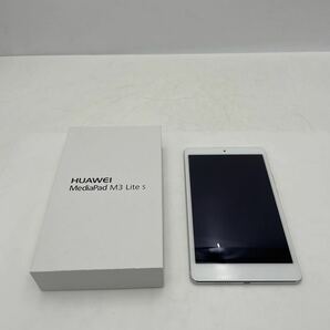 HUAWEI MediaPad M3 Lite s 701HW ホワイトSoftBank 判定◯ 動作確認済み 初期化済【NK5782】の画像2