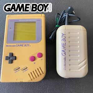 【動作OK】 初代　ゲームボーイ　本体　充電機　セット　1989年　GB 任天堂 GAME BOY