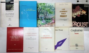 r0401-35.マルセル・プルースト 関連書籍まとめ/洋書/フランス語/MARCEL PROUST/文学/小説/モダニズム/文芸評論/批評/