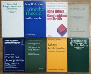 r0421-8. German philosophy foreign book summarize / thought /Philosophy/ new marx principle / Frankfurt ../a dollar no/ Haba trout / ho ruk Hymer /...