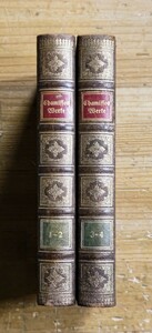 r0423-12.Adelbert von Chamisso Smtliche Werke in vier Bnden/シャミッソー全集 全2揃(1~4)/洋書/ドイツ語/文学/詩/ロマン主義/