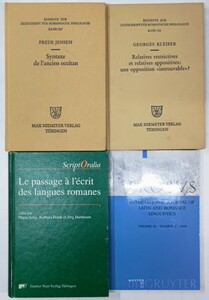 r0401-26.ロマンス語 関連 書籍まとめ/洋書/古オック語/ローマ哲学/Romance Linguistics/ラテン語/文法理論