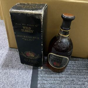 04134 ワイルド ターキー 1855 リザーブ 750ml 108.8 プルーフ WILD TURKEY 1855 Reserve バーボン ウイスキー Bourbon 箱あり