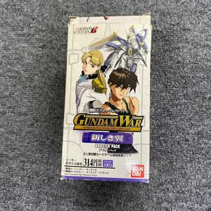 04316 GUNDAM WAR 第4弾 新しき翼 ブースター BOX 開封済み　現状品